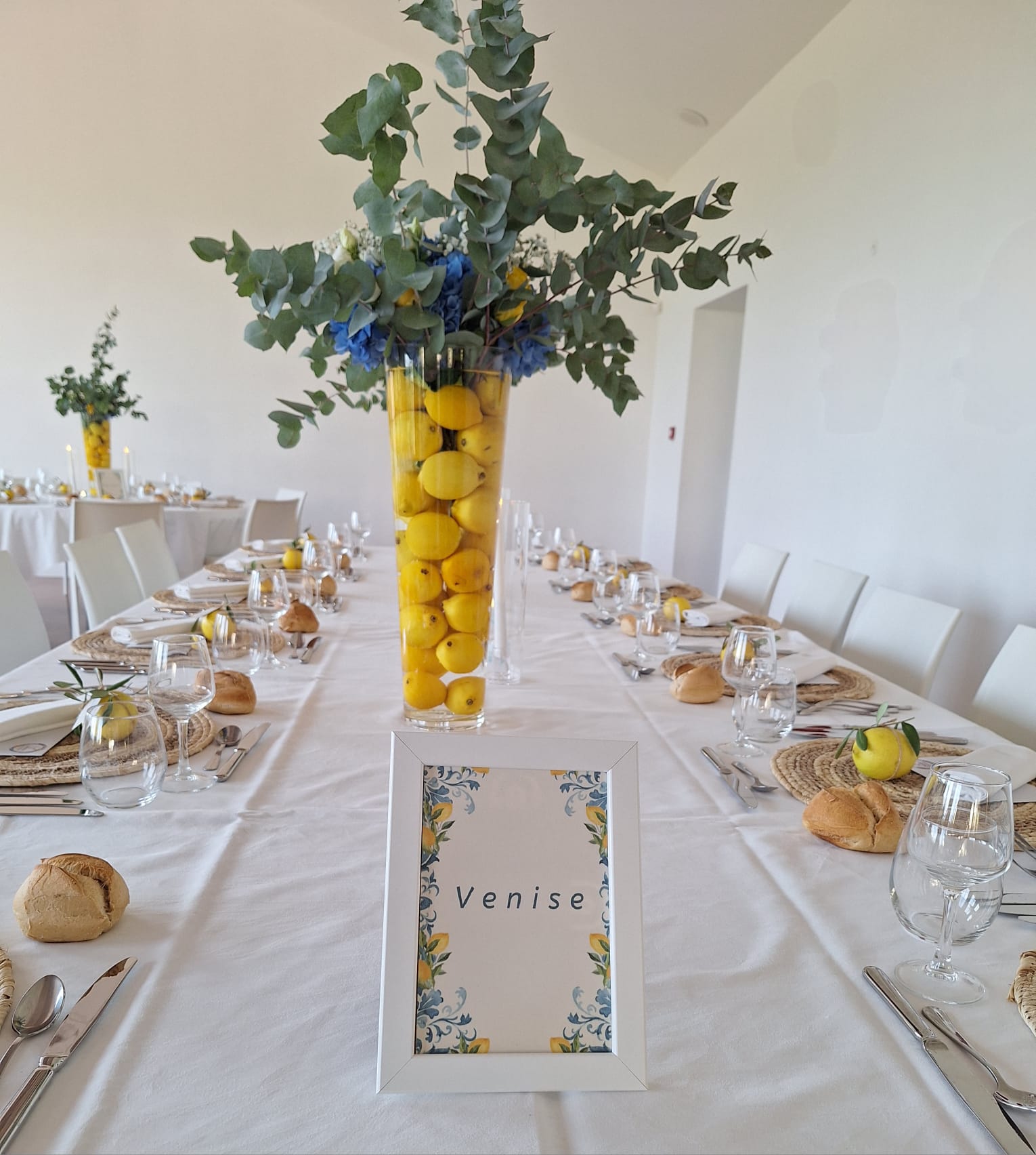 Décoration de table dolce vita