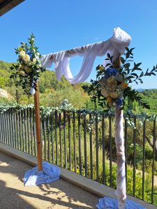 arche florale mariage